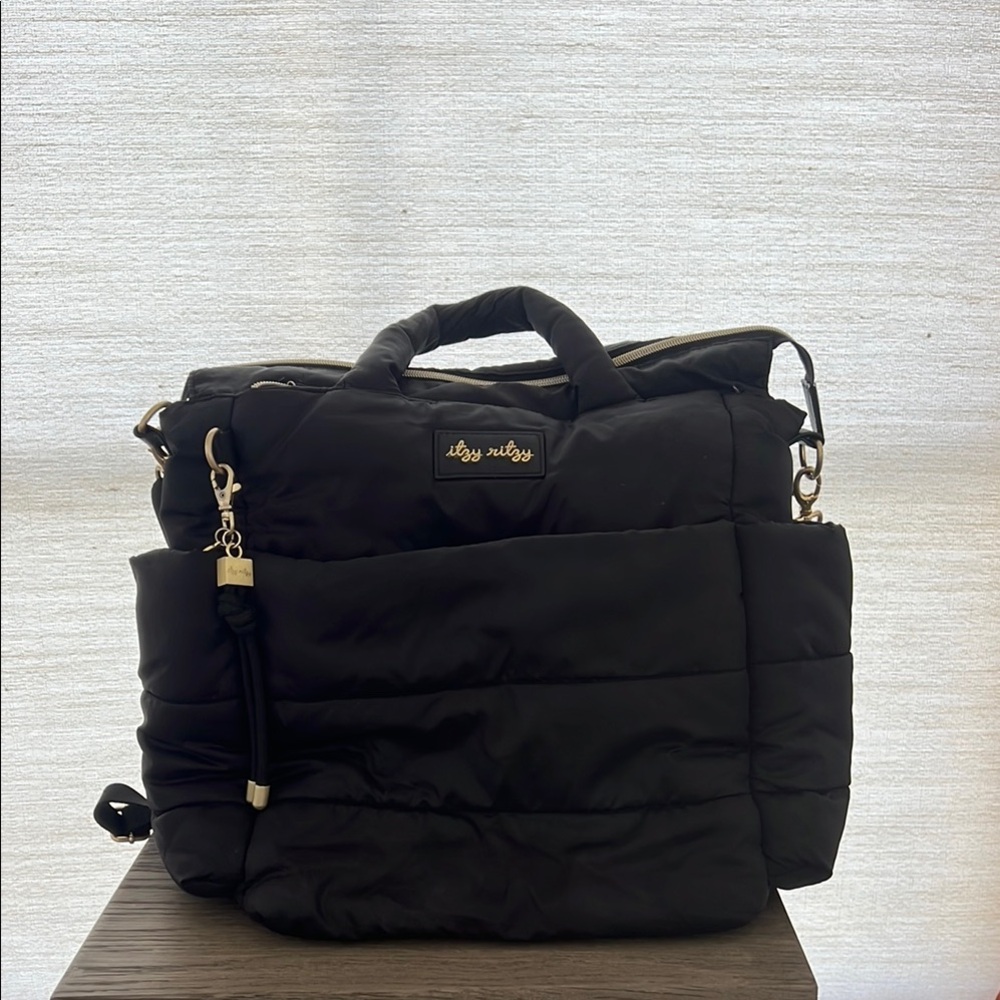 Itzy Ritzy Black Diaper Bag